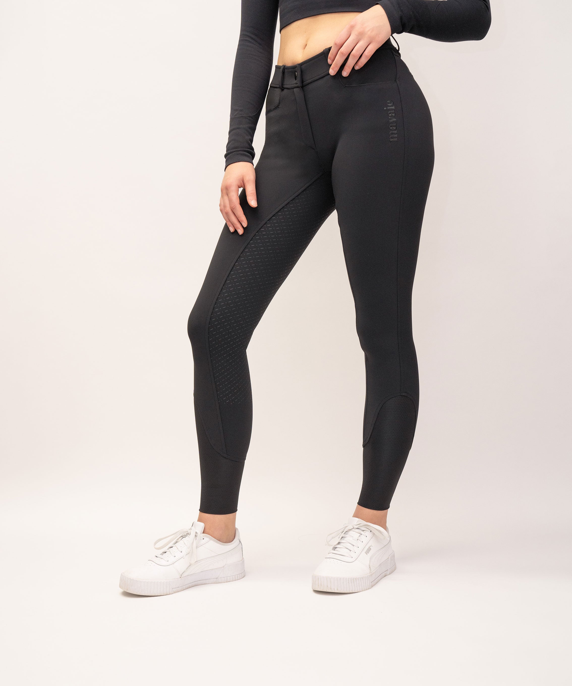 Reithose Schwarz